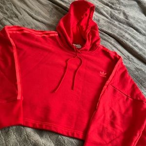 Women’s Adidas Adicolor Cropped Hoodie